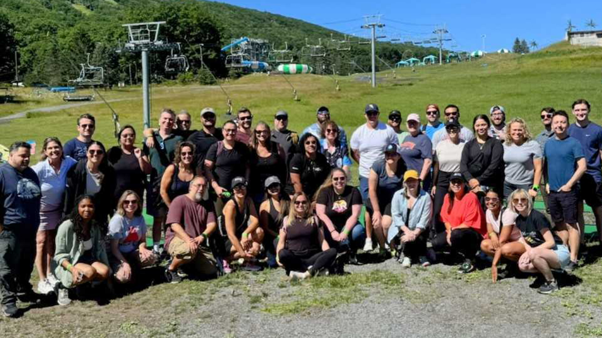 [AR] Full Team Posing for Photo - Fun Day Outting